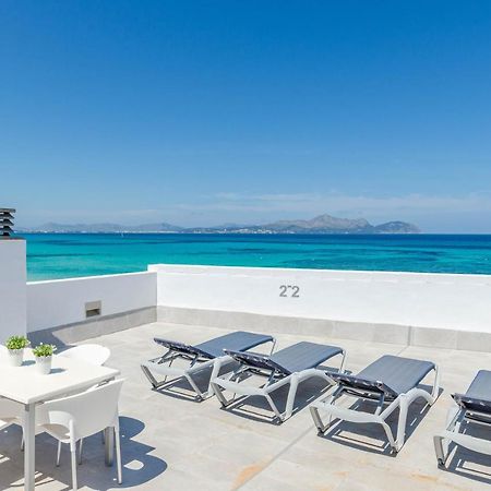 Yourhouse Blau Blue Sea View Apartment 1 2 Can Picafort  Dış mekan fotoğraf