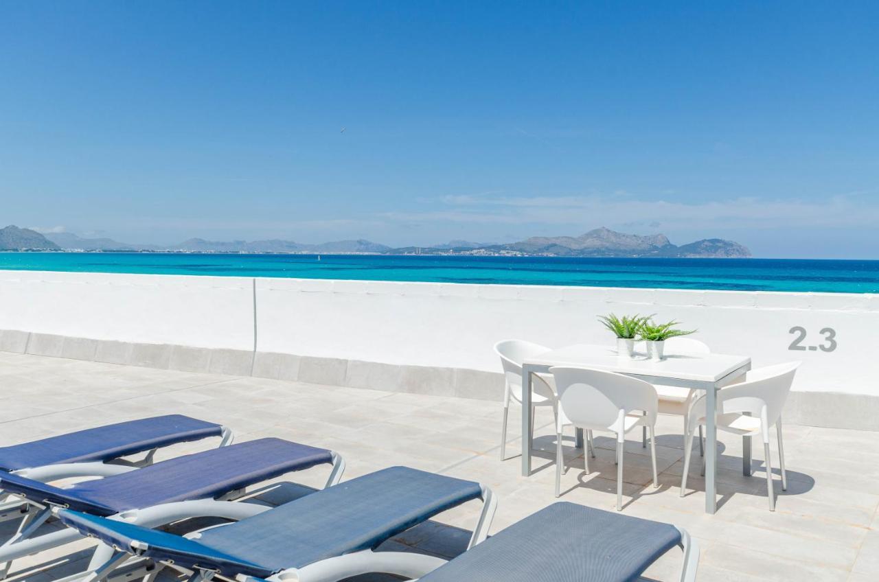 Yourhouse Blau Blue Sea View Apartment 1 2 Can Picafort  Dış mekan fotoğraf